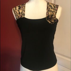 Silky Leopard Print Blouse💜